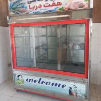 یخچال ویترینی سه درب و ترازوپرینتردار