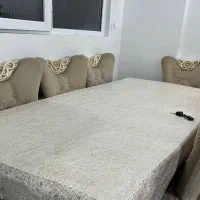 مبل7نفره و ناهارخوری8نفره بهم راه بوفه و وکنسول