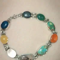 دستبند زیبا نقره