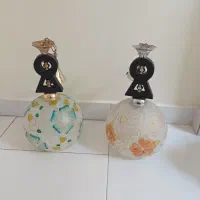 دو عدد لوستر سقفی اتاق و اشپزخانه