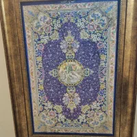 فروش تابلو فرش قم  طرح غلط