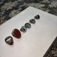 یه تعداد انگشتر نقره