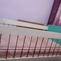 تخت کودک در حد نو|تخت و سرویس خواب|اندیمشک, |دیوار