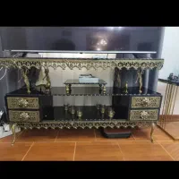 خریدار و فروشنده انواع میز تلویزیون برنزی