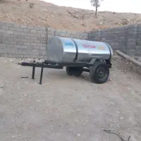 تانکر چرخ دار ۲۱۰۰لیتری با ورق سفیدبدون کارکرد خشک|ماشینآلات صنعتی|ایلام, |دیوار