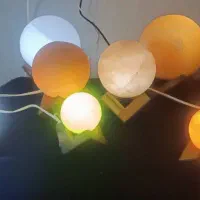 فروش انواع آباژور و جاشمعی از جنس نمک|چراغ خواب و آباژور|برازجان, |دیوار