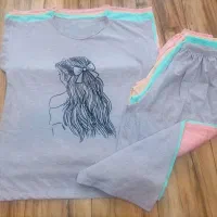 ست تاپ و شلوارک زنانه قواره دار