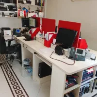 تعداد 2 عدد میز کانتر اداری 7 نفره