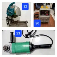 فرز ماکیتا ژاپن پلاک قرمز  و  فرز هیتاچی پلاک فلزی