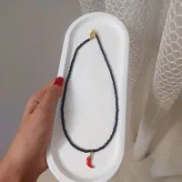 گردنبند منجوقی طرح فلفل