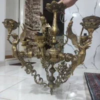 لوستر برنجی|لوستر و چراغ آویز|شهریار, شهرک شاهد|دیوار