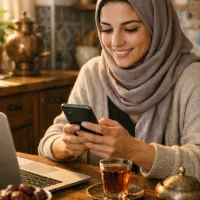 کار در منزل (کار با گوشی مخصوص بانوان)