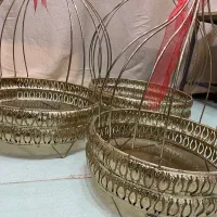 سینی حلقه و استند مجلسی