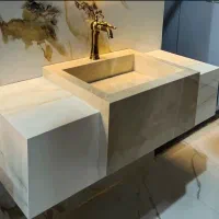 تولید. وساخت روشویی سرامیکی.واجرای تی وال .