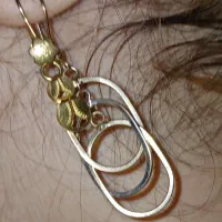گوشوار طلا تمیز