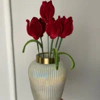 گل ولنتاین|گل مصنوعی|باغستان, |دیوار