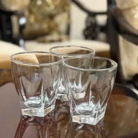 ست لیوان شیشه‌ای شیک و سالم