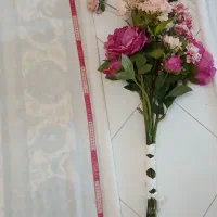 ۸ شاخه گل تزئینی کنارسالنی|گل مصنوعی|کرج, مارلیک|دیوار