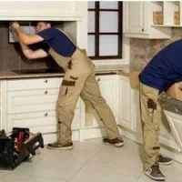 ساخت و نصب و تعمیر انواع کابینت درب کمد دیواری و..