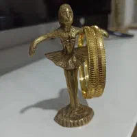 النگو نقره آبکاری طلا
