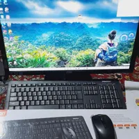سیستم گیمینگ خاص DDR4 نسل ۷ با مانیتور.موس کیبرد|رایانه رومیزی|کلاله, |دیوار