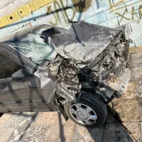 پراید تصادفی