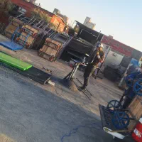 گاری حمل بار نمکی چهار چرخ دستی باربر (نمکی//۱۲۰)|ابزارآلات|تهران, بازار آهن|دیوار