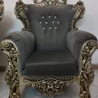 مبل استیل یا سلطنتی ۷نفره|مبلمان خانگی و میز عسلی|تنکابن, |دیوار