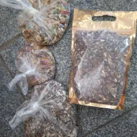 مقداری ارزن و تخمه درجه یک پرنده