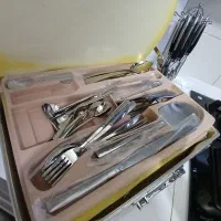 سرویس قاشق چنگال ۱۳۳ پارچ SG مناسب عروس