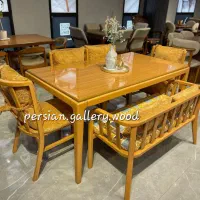 میز ناهارخوری ومیزغذاخوری بارنگبندی و نشیمن سفارشی|میز و صندلی غذاخوری|تهران, شهرک غرب|دیوار