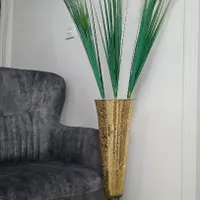 گل مصنوعی و گلدان