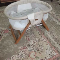 گهواره تاشو قیمت توافقی|تخت و صندلی بچه|گلپایگان, |دیوار