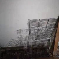 سه تخت چوب با تکه های جداشده قفس|لوازم جانبی حیوانات|ری, حمزه‌آباد|دیوار