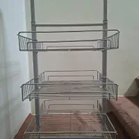 سبد سوپر ریل وسط ساچمه ای کابینت|آب‌چکان و نظم‌دهنده ظروف|تهران, صفا|دیوار