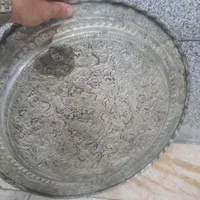 سینی مسی قدیمی|کلکسیون اشیاء عتیقه|تهران, خاوران|دیوار