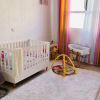 تختخواب طرح ایکیا به همراه تشک کاملا نو