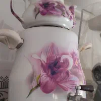 قوری کتری شیردار