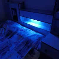 تخت دو نفره ام دی اف|تخت و سرویس خواب|تویسرکان, |دیوار