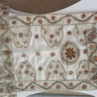 سه عدد رومیزی ست بسیار نفیس سنگ دوزی شده|پرده، رانر، رومیزی|تهران, هروی|دیوار
