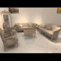 مبلمان فرانسوی 8نفره|مبلمان خانگی و میز عسلی|زرند, |دیوار