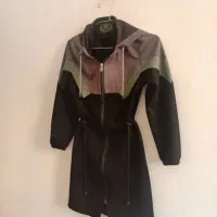 مانتو پاییزه جلو زیپ دار