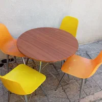 میز غذاخوری دو دست2عدد میز 8عدد صندلی|میز و صندلی غذاخوری|مرند, |دیوار