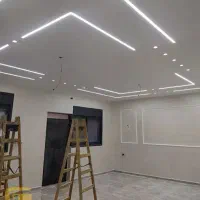 کناف. سقف کاذب.نصاب کناف.شبکه.تی وی وال