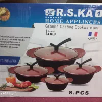 سرویس قابلمه چدن گرانیت ۸پارچه