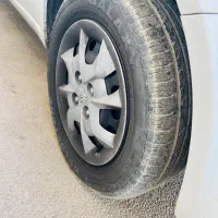 دو حلقه لاستیک چرخ جلو ساینا