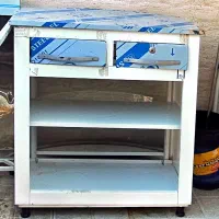 دخل و میز خرد کن مرغ فروشی کارنکرده در حد نو