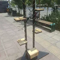 پایه گلدان فلزی|گل و گیاه طبیعی|یزد, |دیوار