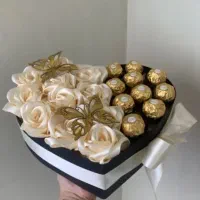 گل با روبان|گل مصنوعی|گرگان, |دیوار