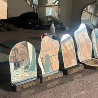 آینه هفت سین دکوری مدل دفرمه گنبدی و.ابعاد سفارشی|آینه|قائم‌شهر, |دیوار